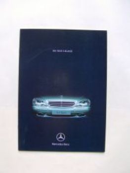 Mercedes Benz S-Klasse W220 August 1998 Prospekt