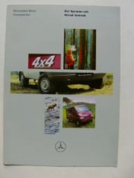 Mercedes Benz Transporter Sprinter Allrad-Antrieb 4X4