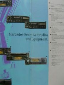 Mercedes Benz Autoradios & Navigationssysteme Februar 1999
