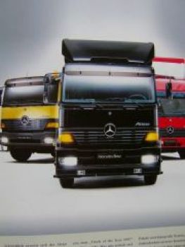 Mercedes Benz Atego Prospekt März 1999