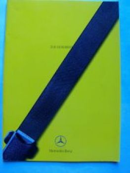 Mercedes Benz Zur Sicherheit Prospekt August 1997 NEU