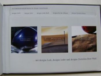 Mercedes Benz designo Buch Februar 2003 BR209 BR211 BR230