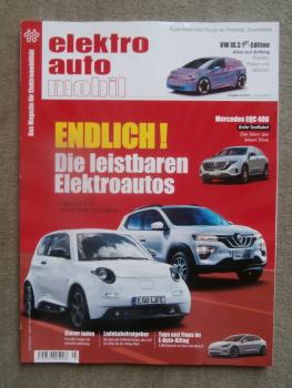 elektro auto mobil 3/2019 e.Go Life First Edition,VW ID.3 1st Edition,Nio ES6,Mercedes EQC 400,Renault K-ZE,
