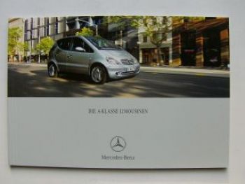 Mercedes Benz A-Klasse Limousinen BR168 Januar 2001