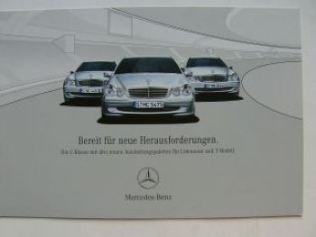 Mercedes Benz C-Klasse BR203 Ausstattungspakete April 2003