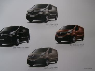 Renault Trafic Ecoline Komfort Kastenwagen Doppelkabine +Preisliste August 2019