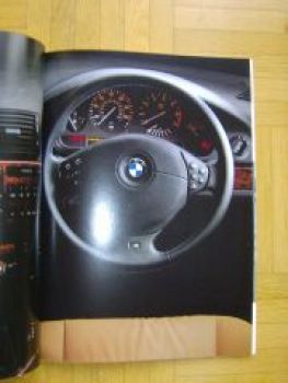 The BMW 5 Series Saloon E39 520iSE-540i+530d SE 1998 Brochure