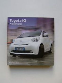Toyota iQ Pressemappe +Bildmaterial November 2008