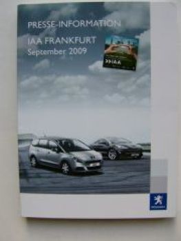 Peugeot IAA Frankfurt September 2009 RCZ 5008 u.v.a.
