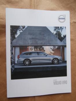 Volvo V90 T5 T6 AWD D4 D5 AWD Prospekt 2016 NEU