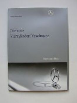 Mercedes Benz Neue 4-Zylinder-Dieselmotor Pressemappe 4/2008