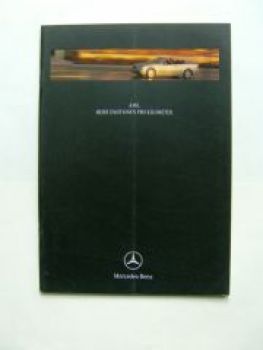 Mercedes Benz AMG Prospekt Dezember 1998 R170 R129 W210