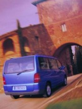 Mercedes Benz V-Klasse BR638 Prospekt Juli 1996 NEU