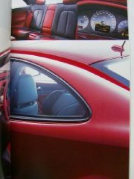 Mercedes Benz CLK Coupés Prospekt Juli 1999 BR208
