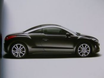 Peugeot RCZ Prospektmappe September 2009 NEU