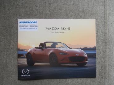 Mazda MX-5 (ND) 30th Anniversary +RF Katalog April 2019 +Preise