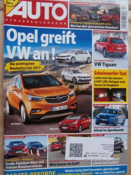 Auto Strassenverkehr 5/2016 i30 vs. Pulsar vs. Astra K,VW Tiguan,Octavia RS 2.0TDI 4x4,Galaxy vs. Sharan,