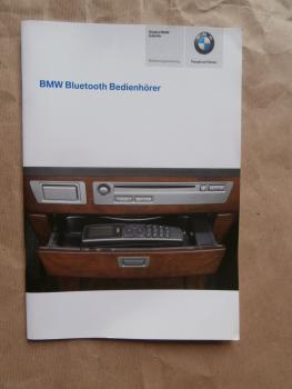 BMW Bluetooth Bedienhörer Bedienungsanleitung Februar 2007