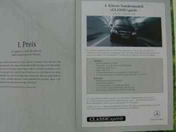 Mercedes Benz A160 CDI Preis +Preislste CLASSICsprit BR168