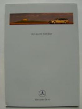 Mercedes Benz E-Klasse T-Modell W210 September 1998 Prospekt