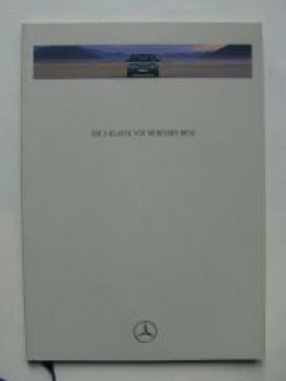 Mercedes Benz S-Klasse W140 Prospekt Januar 1991