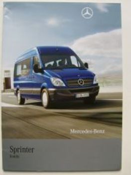 Mercedes Benz Vito Sprinter Kombi Prospekt September 2008