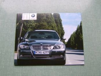 BMW Prospekt 3er Reihe E90 318i-335i+x+318d-335d+x 2007