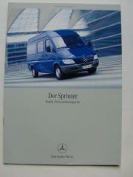 Mercedes Benz Sprinter Kombi/Personentransporter Prospekt