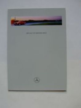 Mercedes Benz SLK R170 August 1996 Prospekt