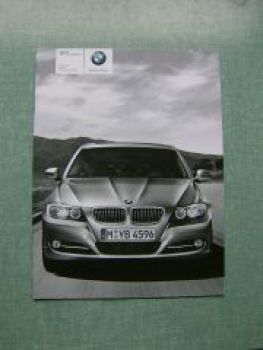 BMW Preisliste 3er Reihe E90 Limousine Facelift 2008