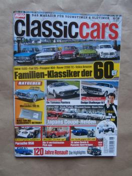 auto zeitung classic cars 6/2018 De Tomaso Pantera,Dodge Challenger R/R,James Bond 007 Special,911 Turbo vs. CBX 1000,
