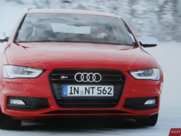 Audi Winterprogramm 2014 Dynamik Leidenschaft Faszination Prospekt August 2013