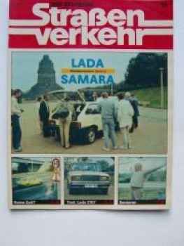Der Deutsche Straßenverkehr 10/1986 Lada 2107, Samara
