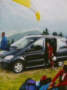 Mercedes Benz Vaneo Prospekt Februar 2002