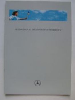 Mercedes Benz C230 W202 E230 W210 Erdgasfahrzeuge 8/1996