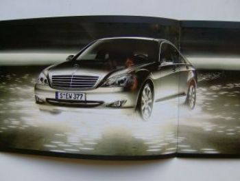 Mercedes Benz S-Klasse BR221 Executive Leasing Prospekt