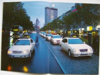 Mercedes Benz TAXI-Modelle November 1999 W202 W210 W140