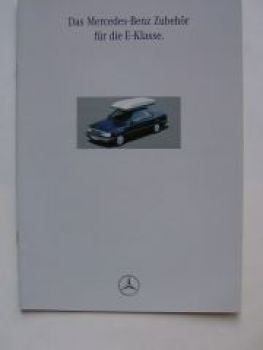 Mercedes Benz E-Klasse W124 Zubehör Prospekt August 1995