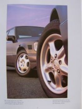 Mercedes Benz E-Klasse W124 Zubehör Prospekt August 1995