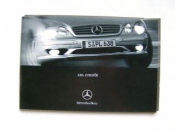 Mercedes Benz AMG Zubehör Prospekt Juli 2000