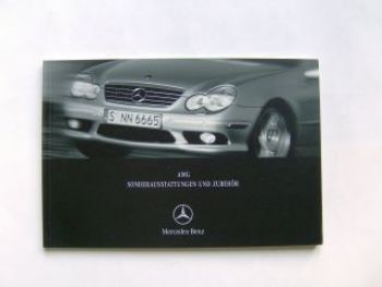 Mercedes Benz AMG Sonderausstattungen & Zubehör August 2001