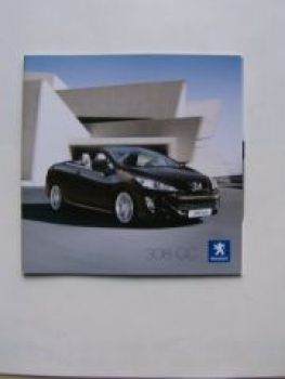 Peugeot 308 CC Prospekt März 2009 +Preise 9/2009