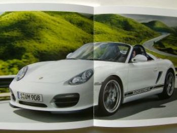 Porsche Boxster Spyder Prospekt Juni 2009 NEU
