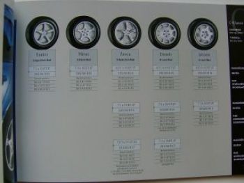 Mercedes Benz Gesamtkatalog Leichtmetallräder + AMG 4/2003