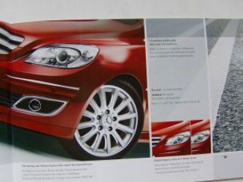 Mercedes Benz B-Klasse Zubehör Prospekt Juni 2005 BR245