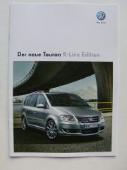 VW Touran R-Line Edition 1T2 Mai 2009 Prospekt