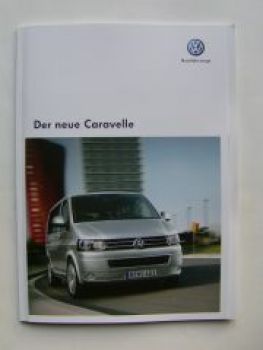 VW T5 Caravelle Facelift Prospekt +Preisliste Oktober 2009 NEU