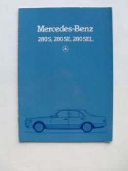 Mercedes Benz 280S, 280SE, 280SEL W126 Januar 1983