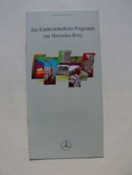 Mercedes Benz Kindersicherheits-Programm +Kinder-Malbuch