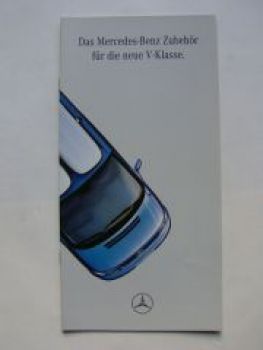 Mercedes Benz V-Klasse BR638 Zubehör Prospekt August 1996